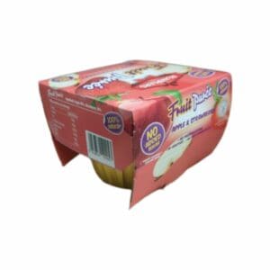 Rumplers 2 Apple & Strawberry Fruit Puree