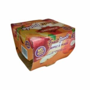 Rumplers 2 Apple & Peach Fruit Puree