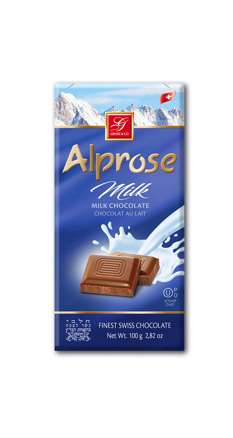 Alprose Swiss Milk Chocolate Bar