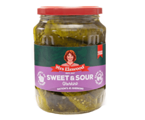 Mrs Elswood Sweet & Sour Cucumbers