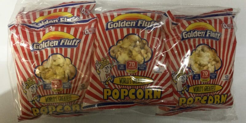 Golden Fluff 6 Pack American Popcorn