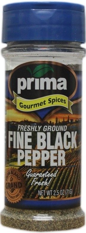 Prima Spice Fine Black Pepper