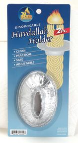 2 Disposable Havdalah Holders