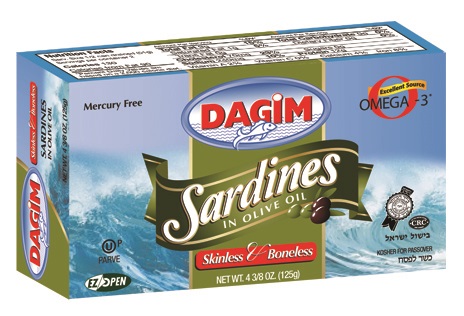 Dagim Skinless & Boneless Sardines in Olive Oil