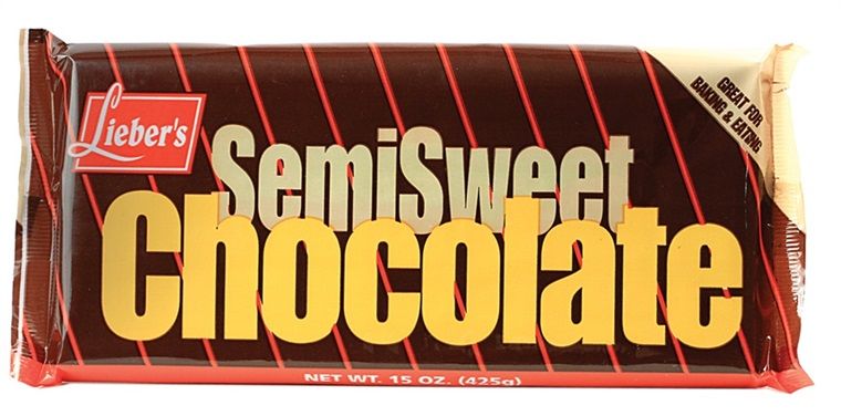 Liebers Dark Semi Sweet Baking Chocolate