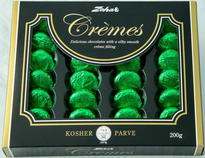 Zohar Mint Cremes in Display Box