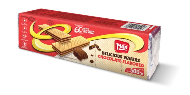 Man Chocolate Wafers