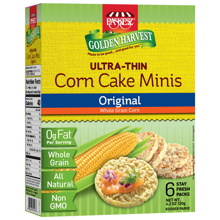 Paskesz Mini Original Corn Cakes