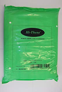 1000 White Poly Bags 10x12"