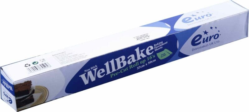 Wellbake 16 Pre Cut Baking Parchment