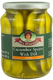 Mrs Elswood Dill Cucumber Spears