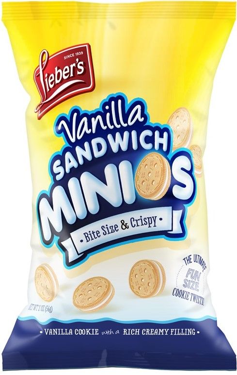 Liebers Vanilla Minios Sandwich Cookies