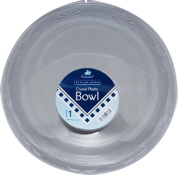 Round Clear Medium 9.5" Bowl