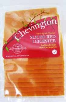 Chevington Sliced Red Leicester Cheese