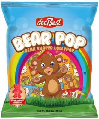 Dee Best Bear Lollypops
