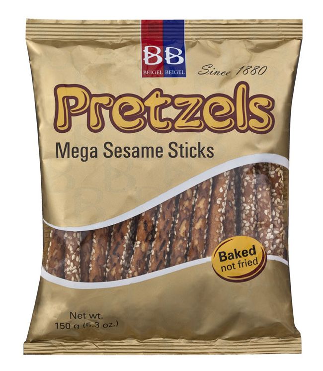 BB Mega Sesame Pretzel Rods