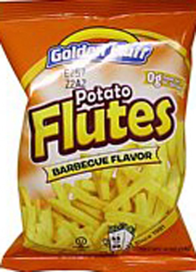 Golden Fluff BBQ Flutes