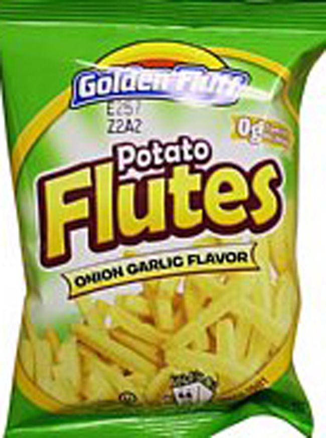 Golden Fluff Garlic & Onion Flutes