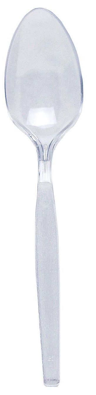 100 Clear Plastic Spoons