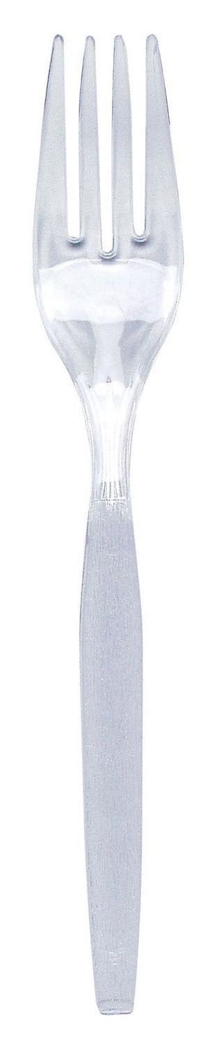 100 Clear Plastic Forks