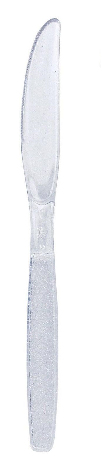 100 Clear Plastic Knives