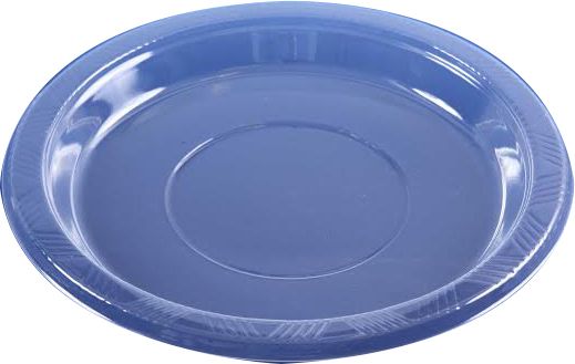40 Small 7" Clear Plastic Plates