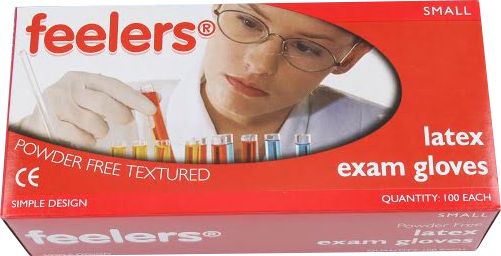 100 Small Latex Gloves