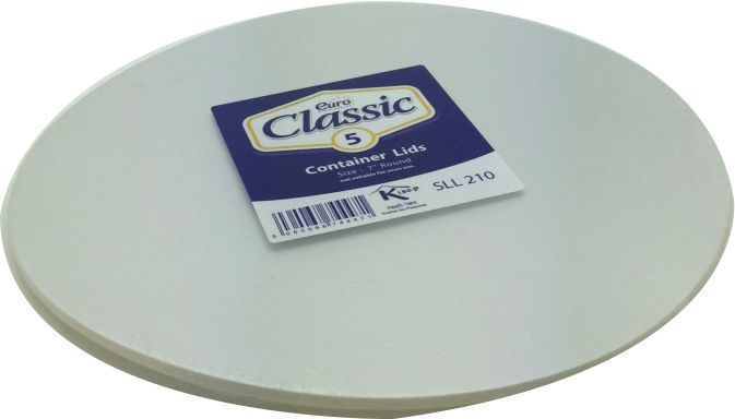 5 x 7" Round Foil Container Lids (LIDS ONLY)