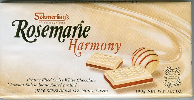 Schmerling's Rosemarie Harmony Chocolate