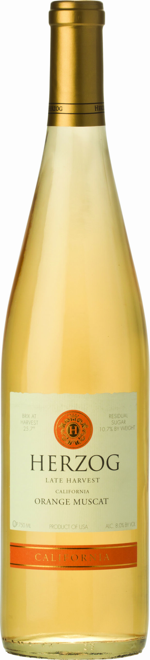 Herzog Late Harvest Orange Muscat