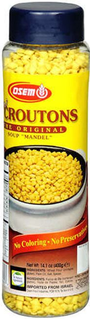 Osem Soup Croutons in Container