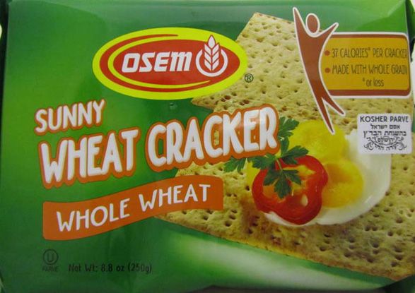 Osem Sunny Whole Wheat Crackers