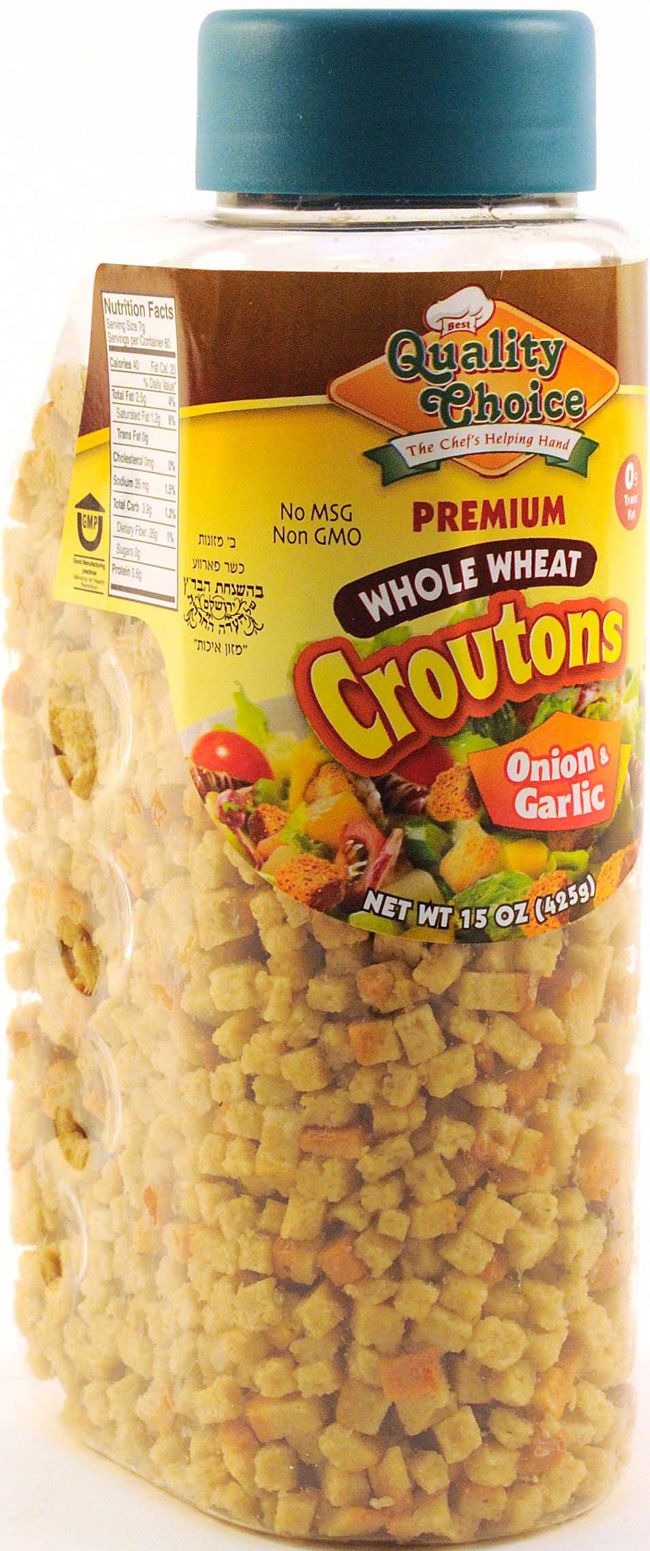 Sova Whole Wheat Onion Garlic Croutons