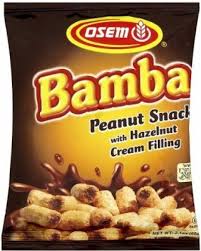 Bamba with Hazelnut Cream Filling