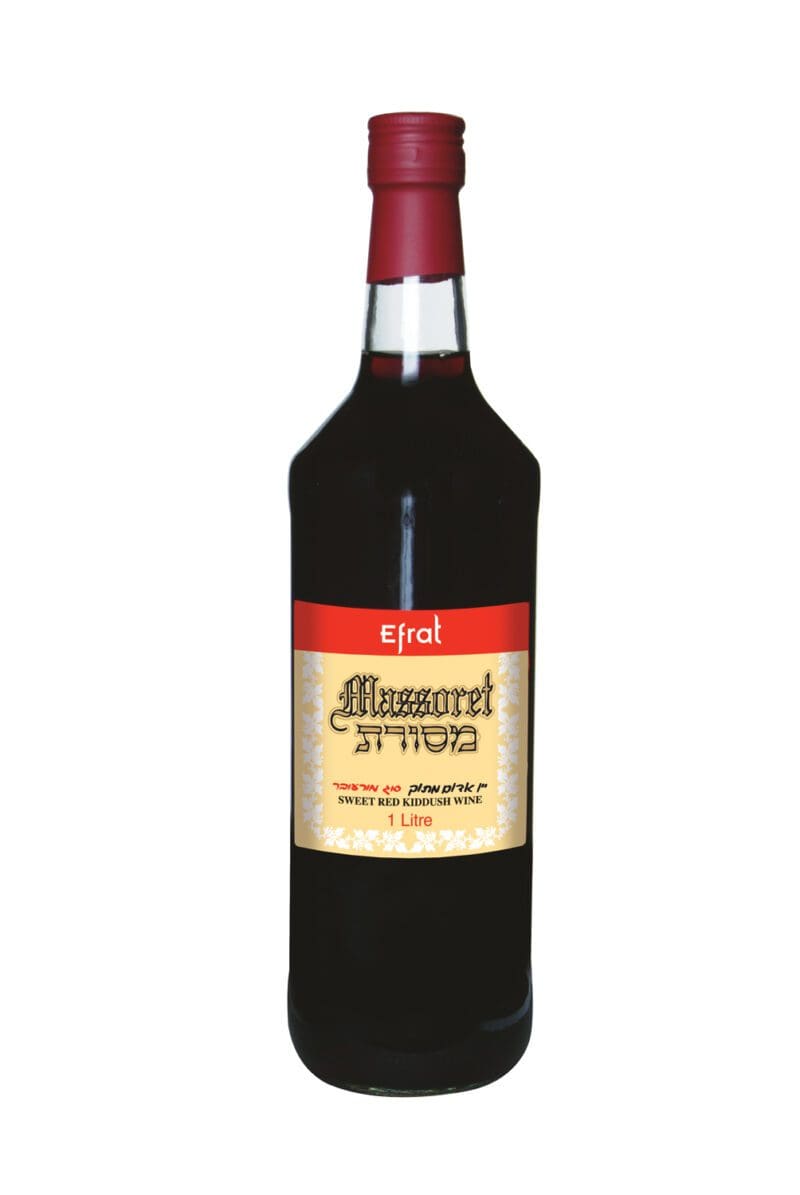 Efrat Massoret Sweet Red Kiddush Wine