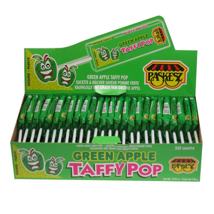 50 Geen Apple Taffy Pops