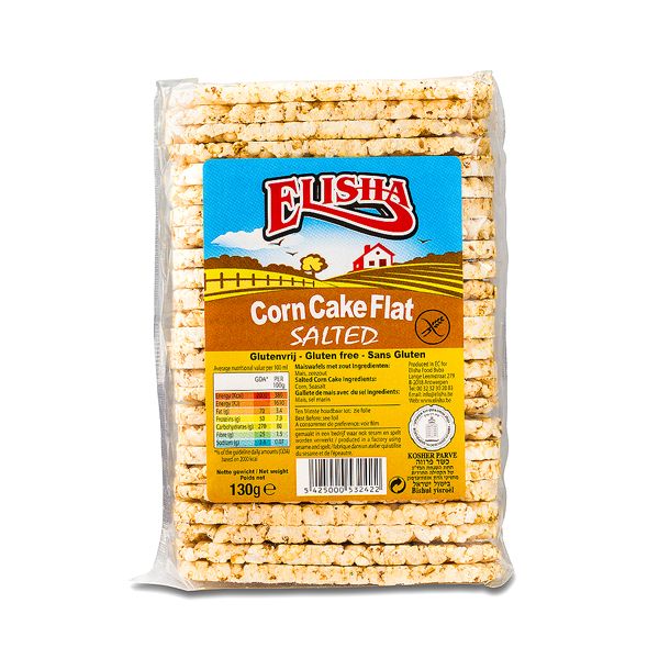 Elisha's Flat Salted Corn Cakes
