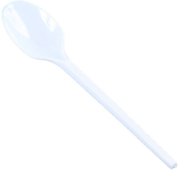 100 White Spoons