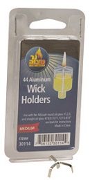 Ner Mitzvah 44 Medium Aluminium Wick Holders
