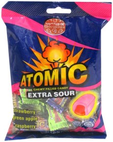 Atomic Extra Sour Chewy Cream Toffees