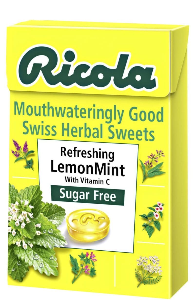 Ricola Lemon Box