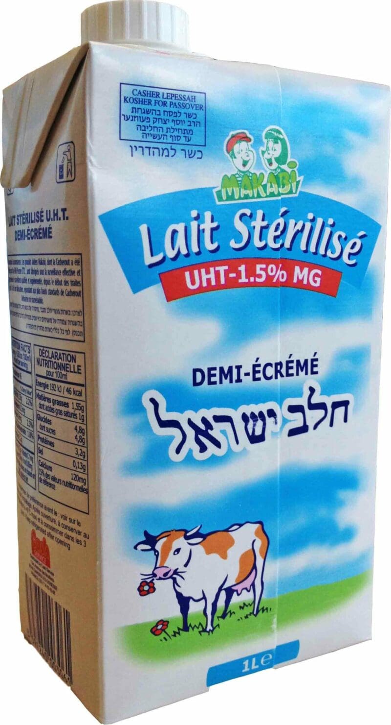 Makabi Semi Skimmed Long Life Milk in Carton