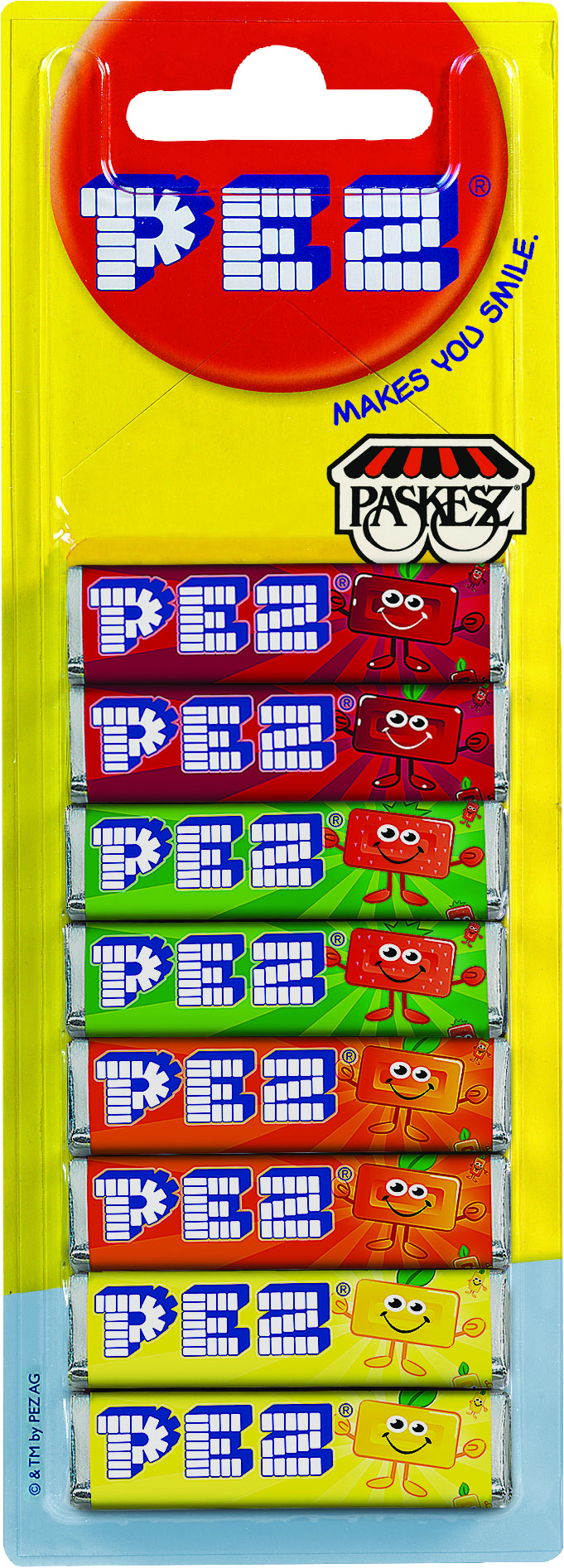 Paskesz Pez 8 Pack Refill
