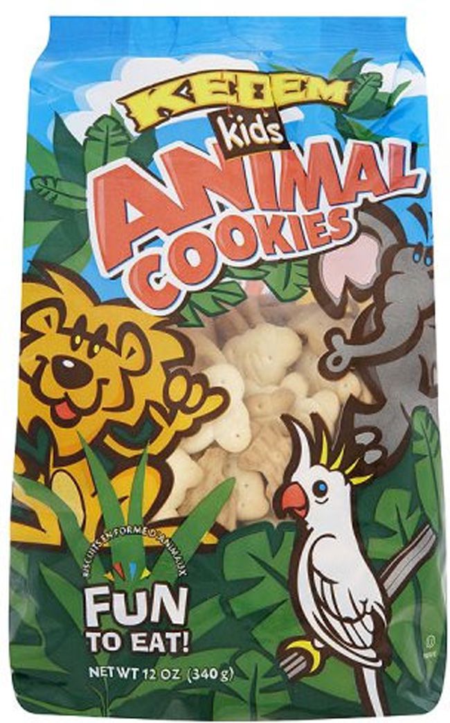 Kedem Kids Animal Cookies