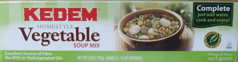 Kedem Mixed Vegetable Soup