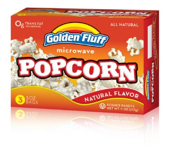 Golden Fluff Regular Microwave Popcorn