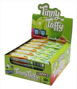 Zazers Tinny Taffy Geen Apple Tubes