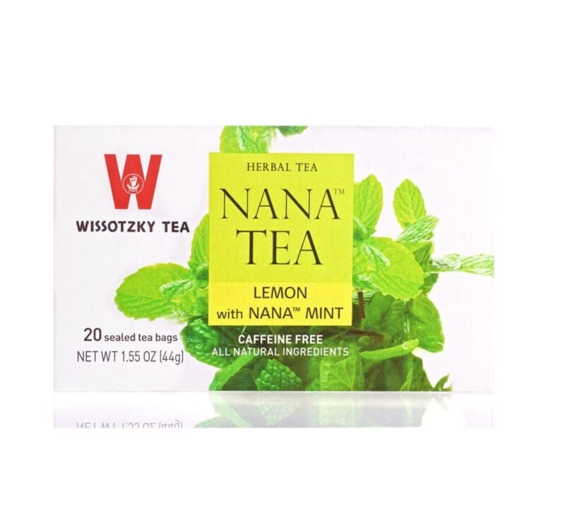 Wissotsky Lemon with Nana Mint Tea