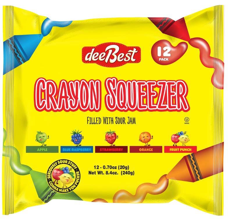 Dee Best Family Pack Crayon Squeezer
