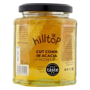 Hilltop Cut Comb in Acacia Honey